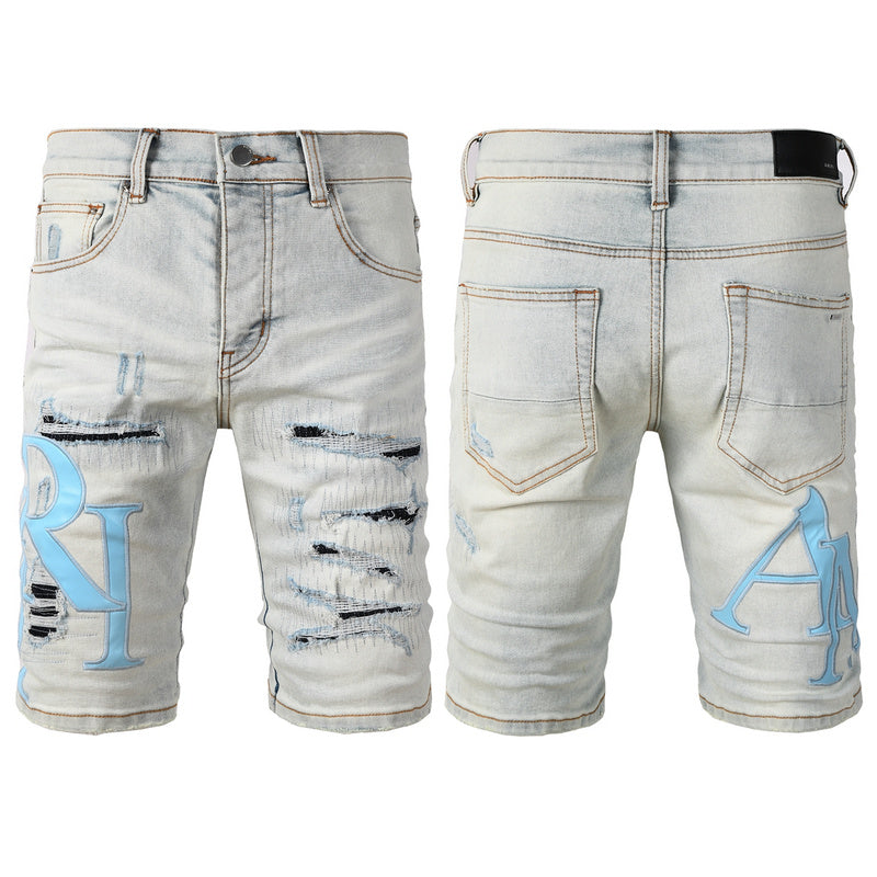 Amiri Fashion Denim Shorts #6006