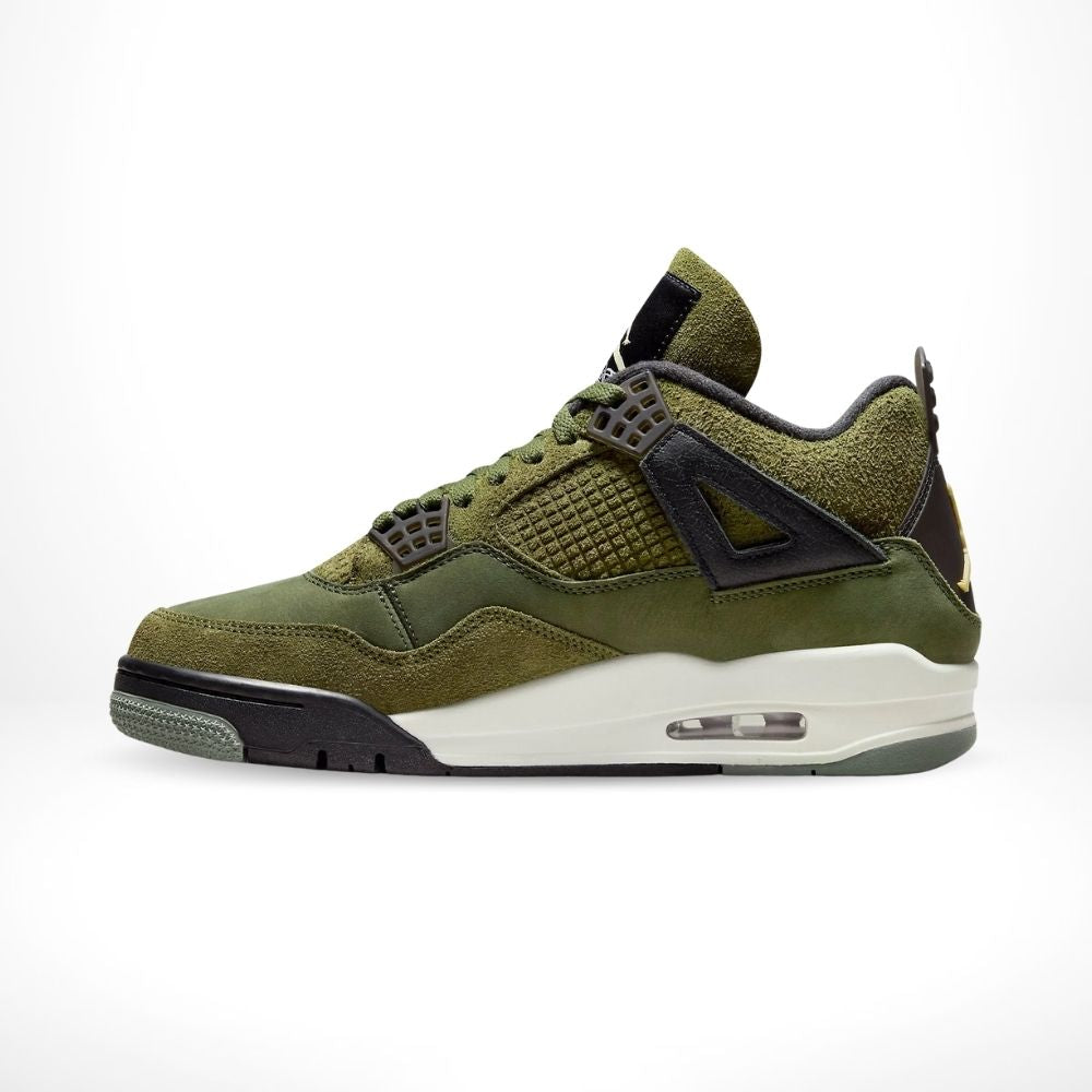 Air Jordan 4 Retro Craft Medium Olive Canvas SE
