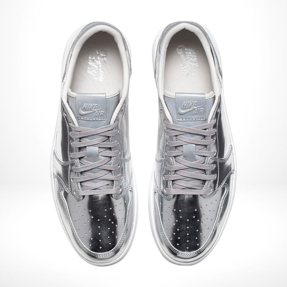 Air Jordan 1 Low Pinnacle Metallic Silver