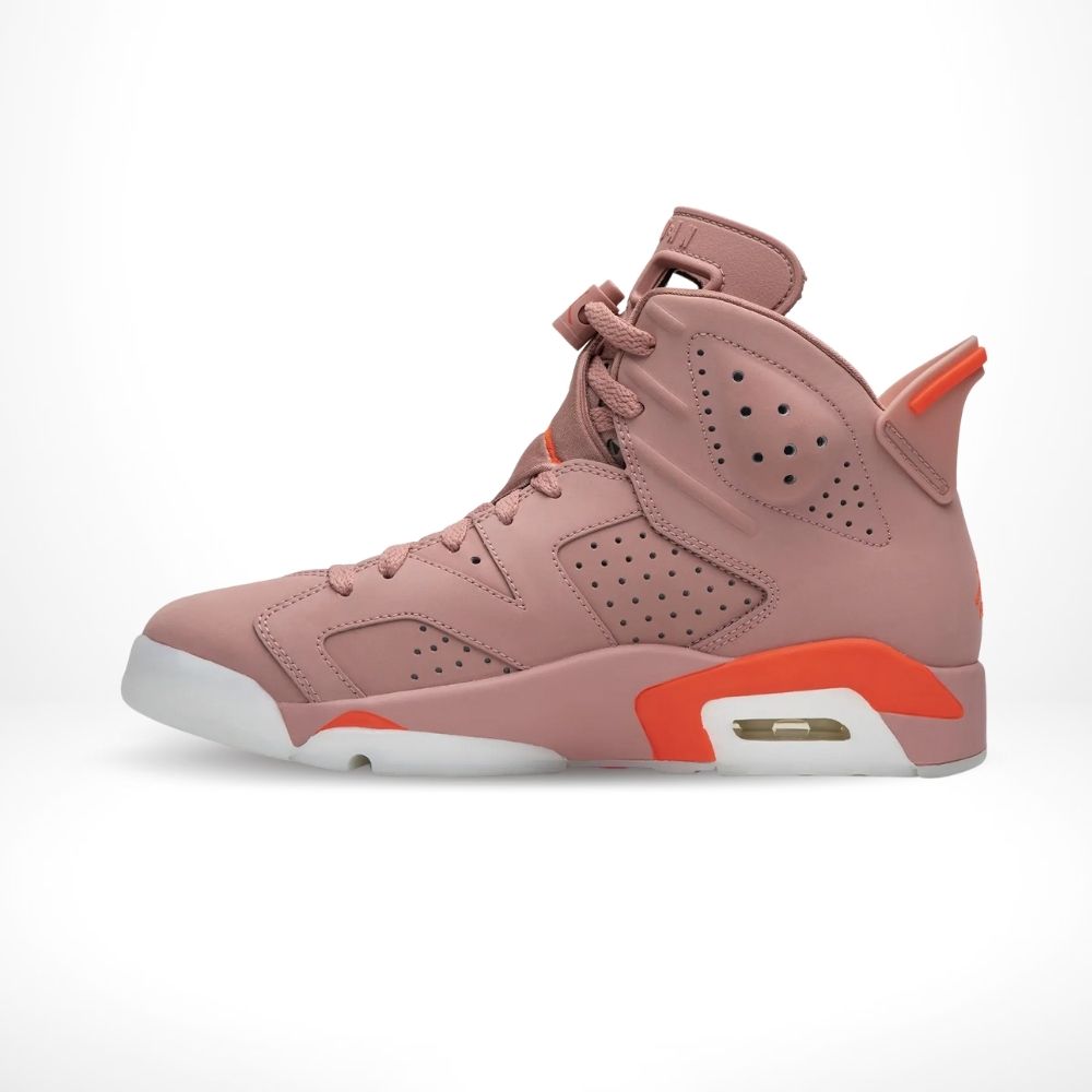 Air Jordan 6 Retro X Aleali May Rust Pink Bright Crimson