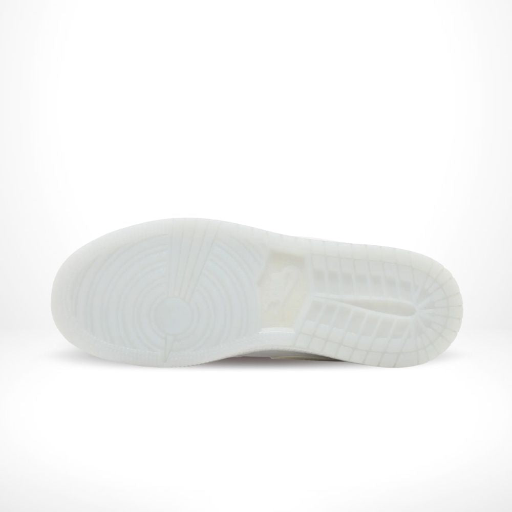 Air Jordan 1 Low Glitter Swoosh White SE