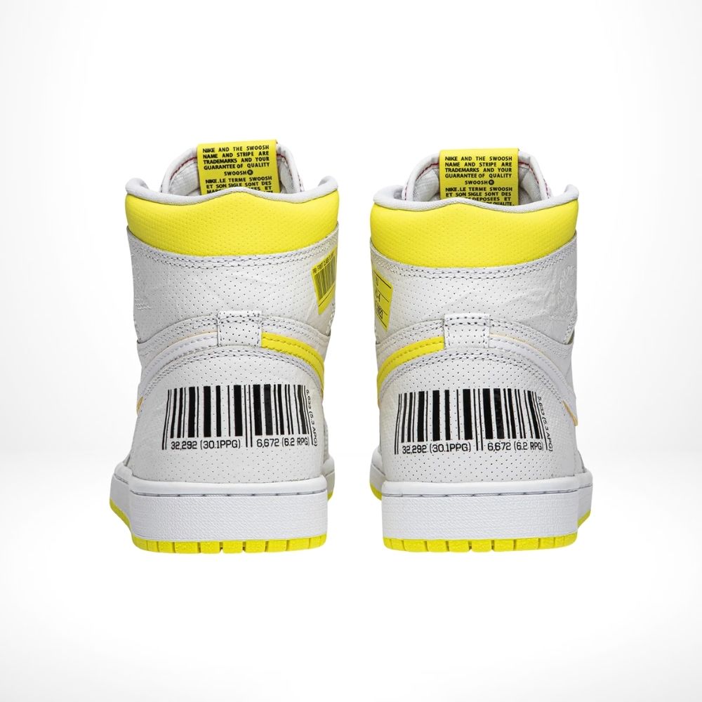 Air Jordan 1 Retro High OG First Class Flight White Yellow