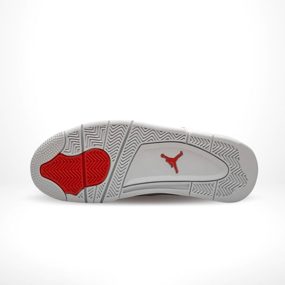 Air Jordan 4 Retro Orange Metallic White