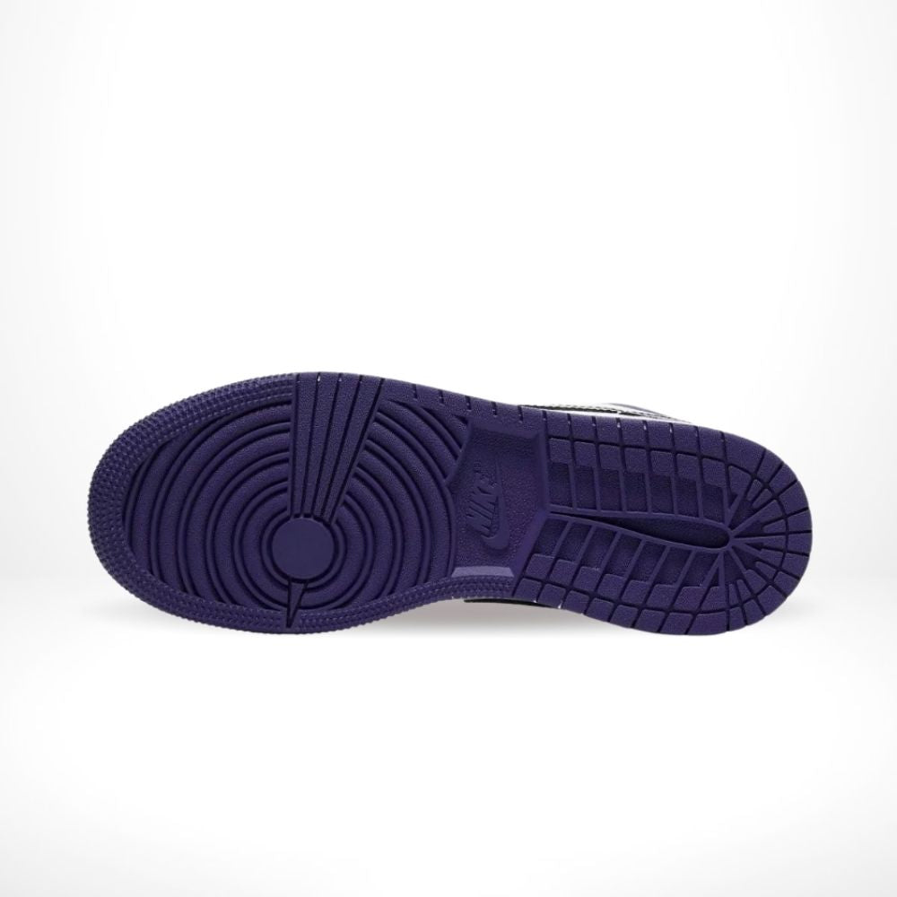Air Jordan 1 Low Court Purple Black