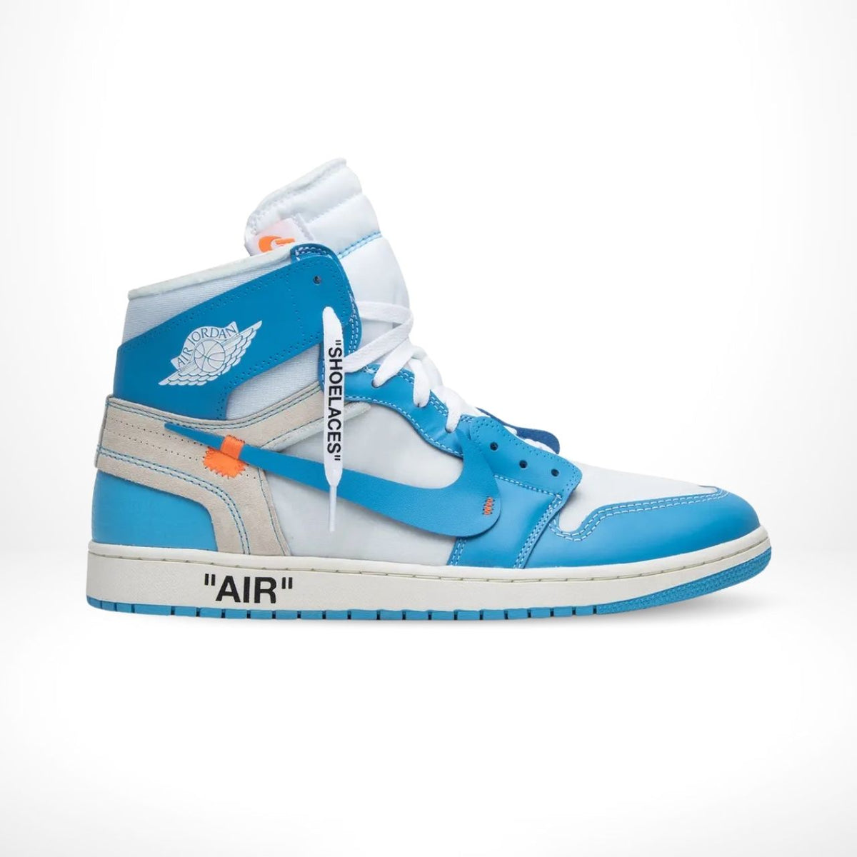 Air Jordan 1 High x Off White University Blue White