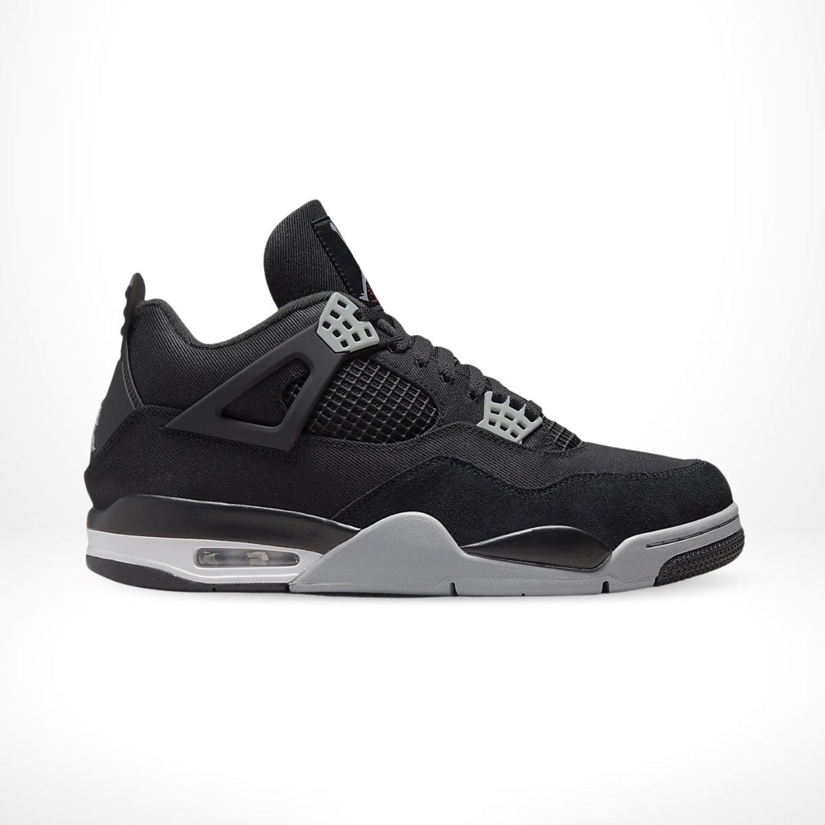 Air Jordan 4 Retro SE Black Canvas Light Steel