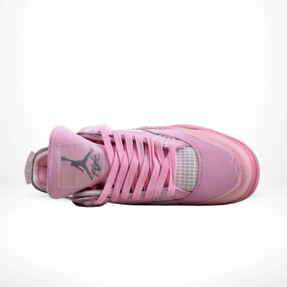 Air Jordan 4 x Off White Sail Pink