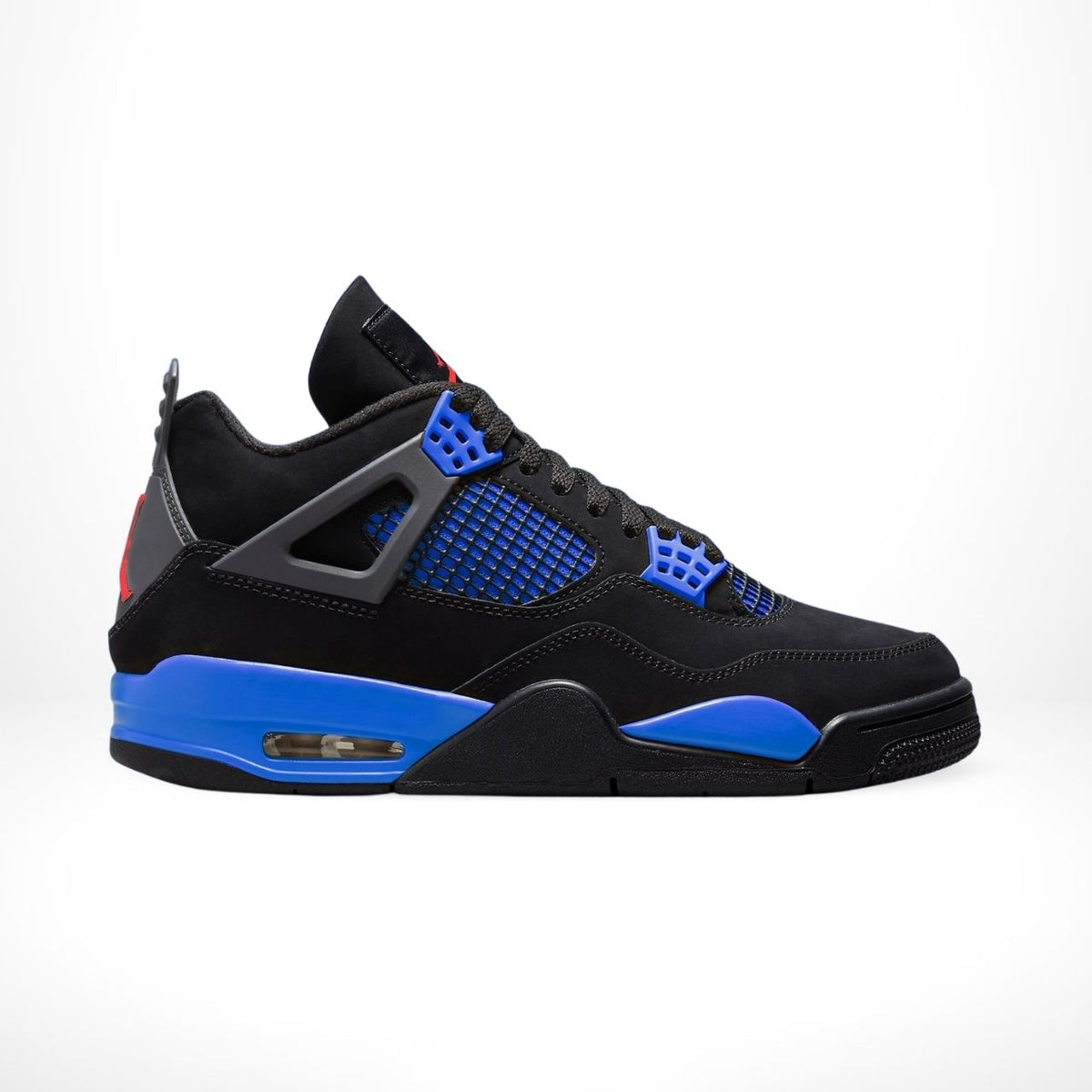 Air Jordan 4 Black Deep Royal Blue