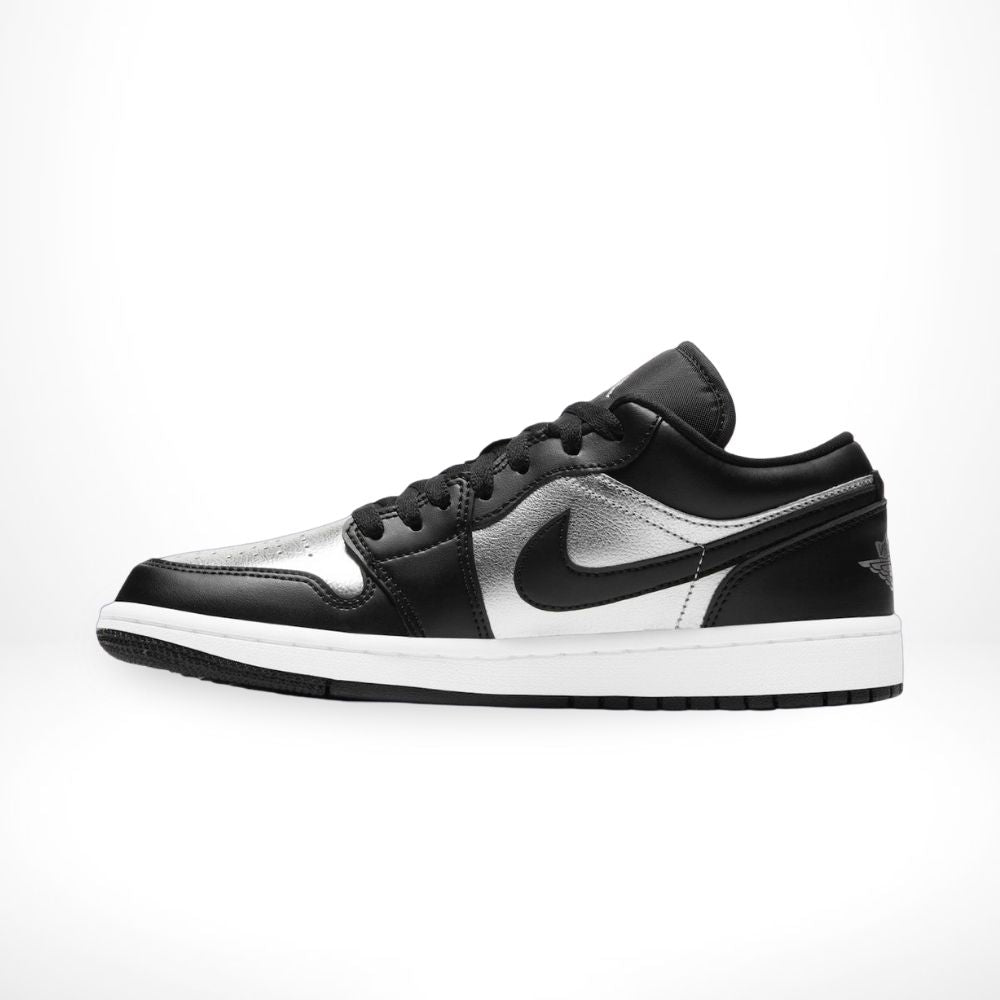 Air Jordan 1 Low SE Black Metallic Silver