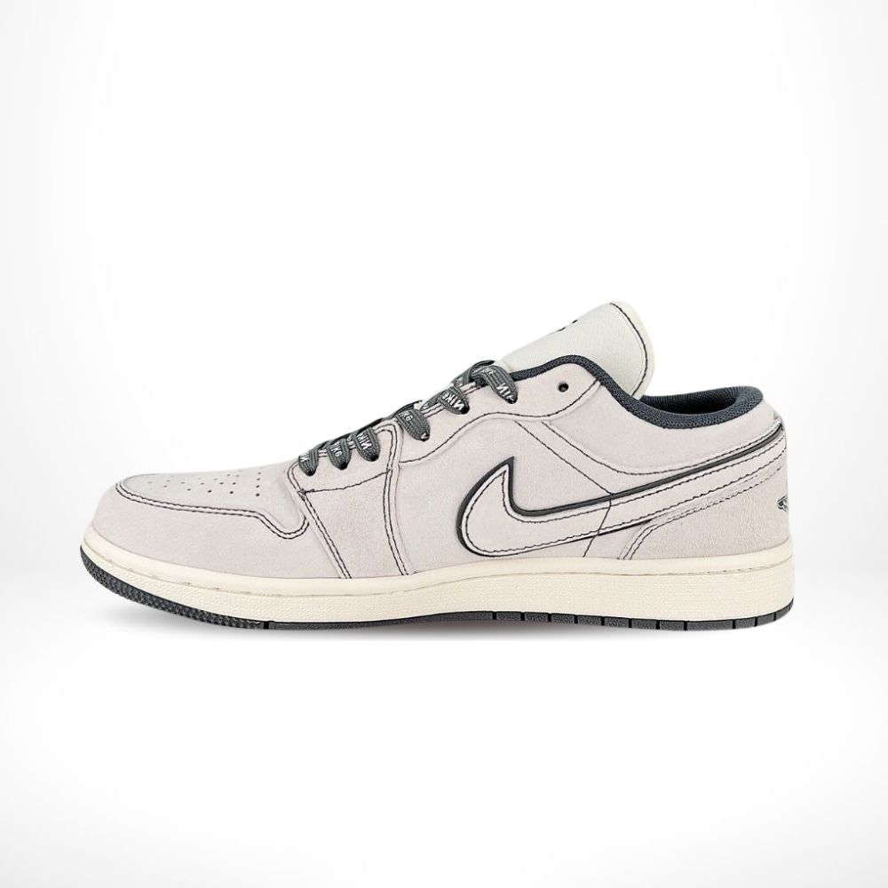 Air Jordan 1 Low x Stussy Grey Custom
