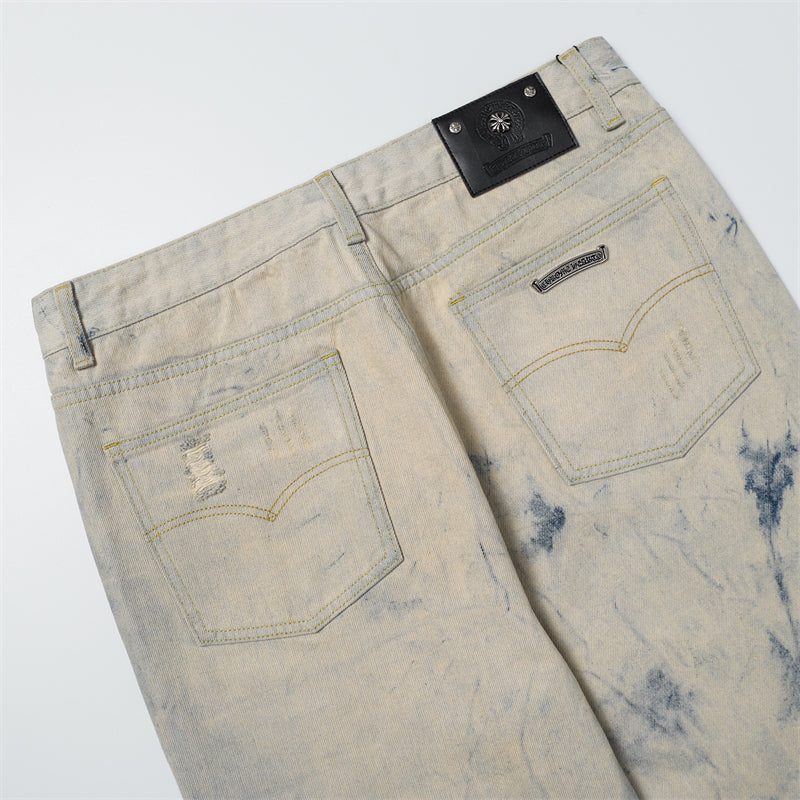Chrome Hearts Luxury Denim Jeans - Iconic Streetwear Statement
