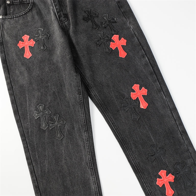 Chrome Hearts Artisan Denim Jeans - Handcrafted Designer Excellence