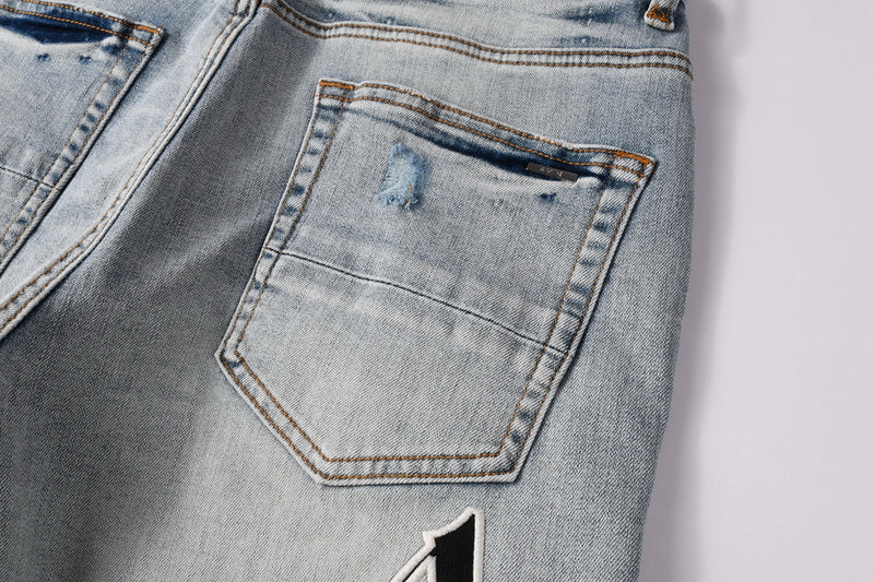 Amiri Fashion Denim Shorts #6003