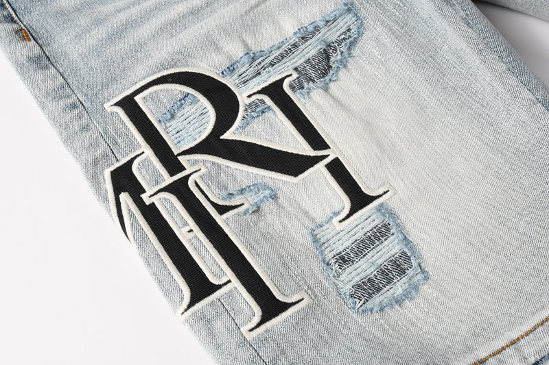 Amiri Fashion Denim Shorts #6003