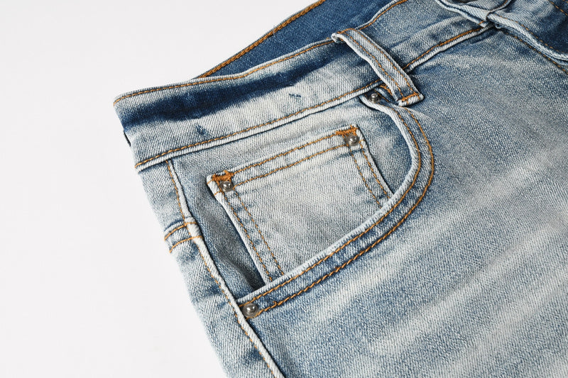 Amiri Fashion Denim Shorts #6003