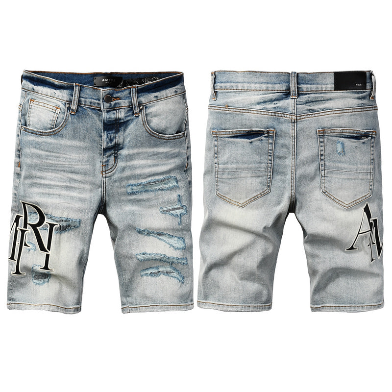 Amiri Fashion Denim Shorts #6003