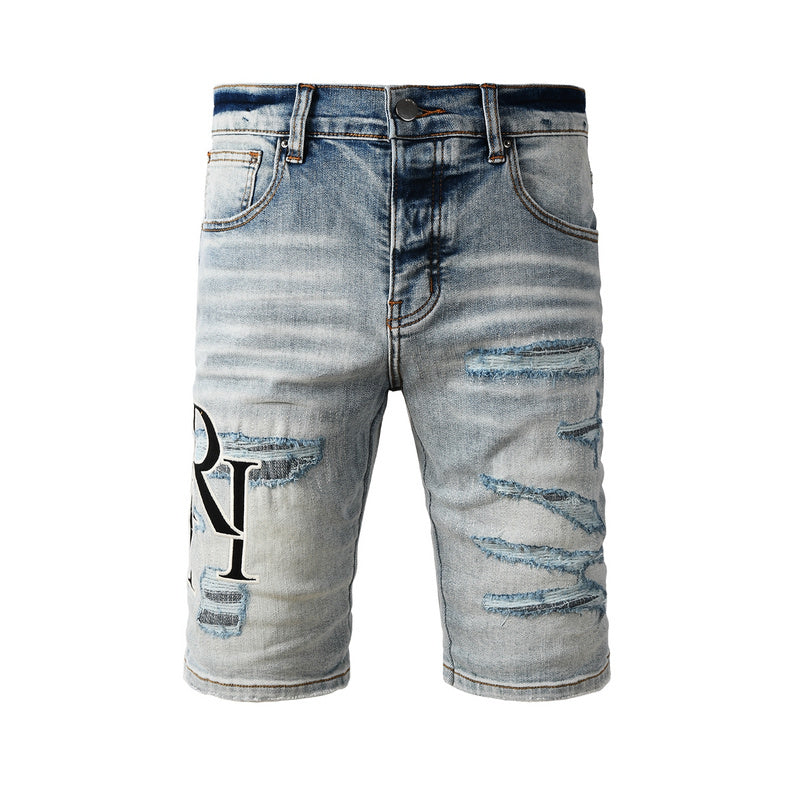 Amiri Fashion Denim Shorts #6003