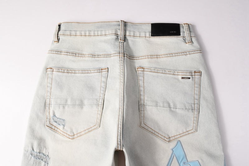 Amiri Fashion Denim Shorts #6006