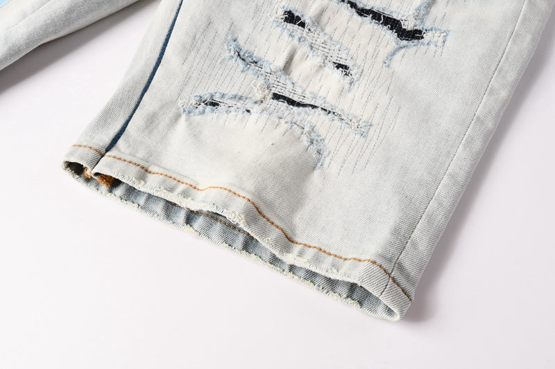 Amiri Fashion Denim Shorts #6006