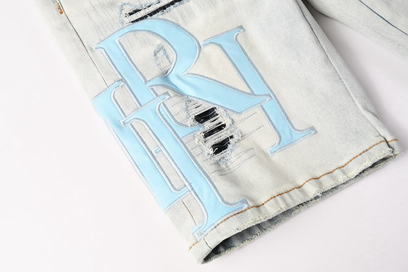 Amiri Fashion Denim Shorts #6006