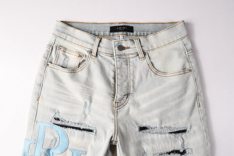 Amiri Fashion Denim Shorts #6006