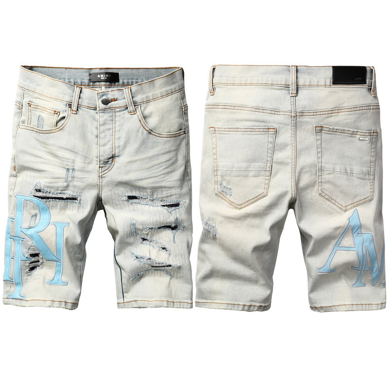 Amiri Fashion Denim Shorts #6006