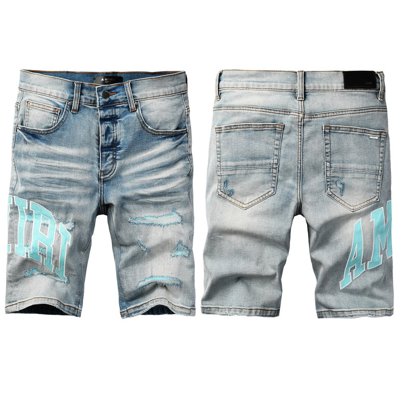 Amiri Fashion Denim Shorts #6007