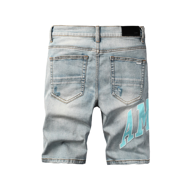 Amiri Fashion Denim Shorts #6007