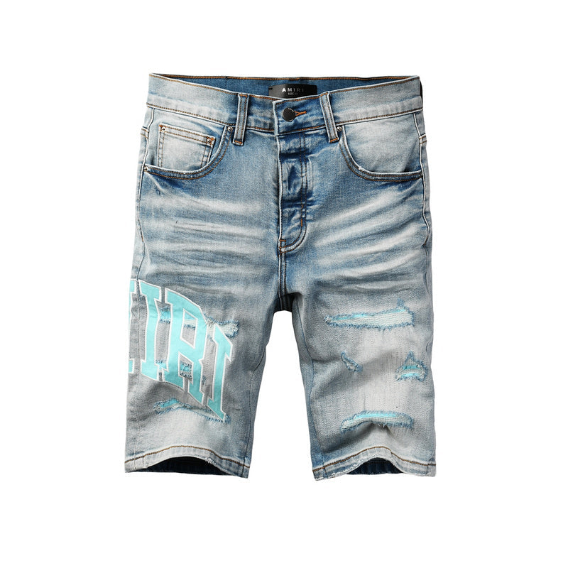 Amiri Fashion Denim Shorts #6007