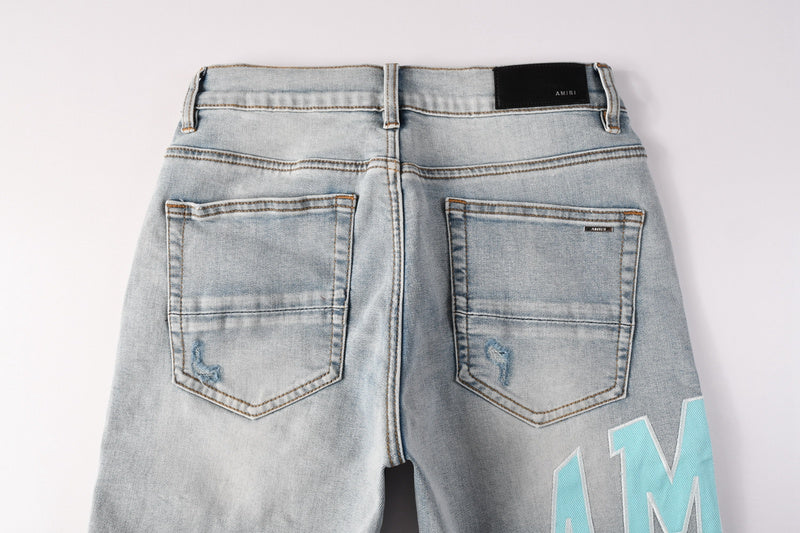 Amiri Fashion Denim Shorts #6007