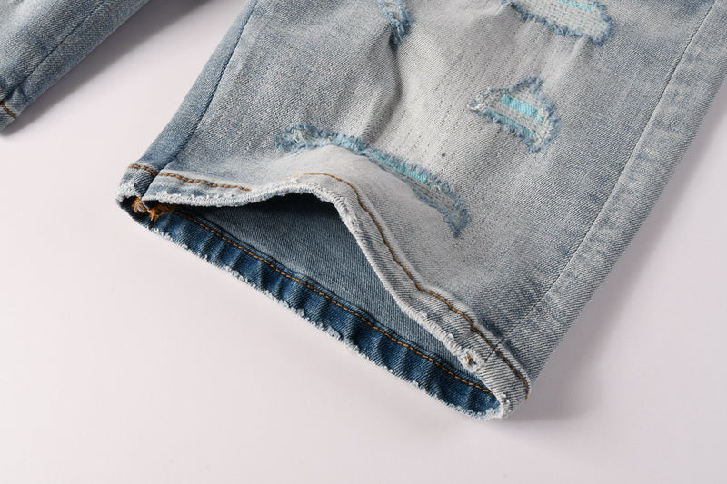 Amiri Fashion Denim Shorts #6007