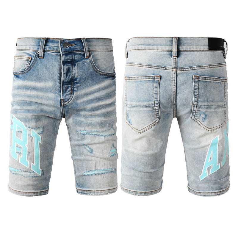 Amiri Fashion Denim Shorts #6007