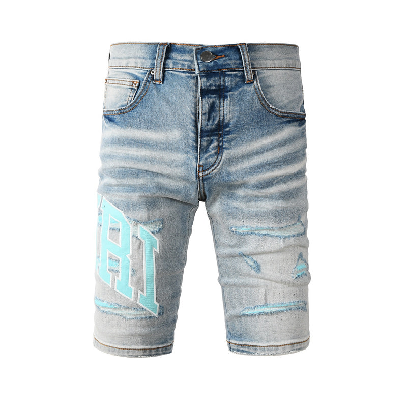 Amiri Fashion Denim Shorts #6007