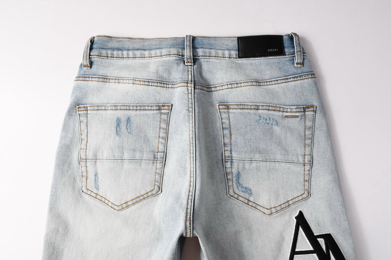 Amiri Fashion Denim Shorts #6009
