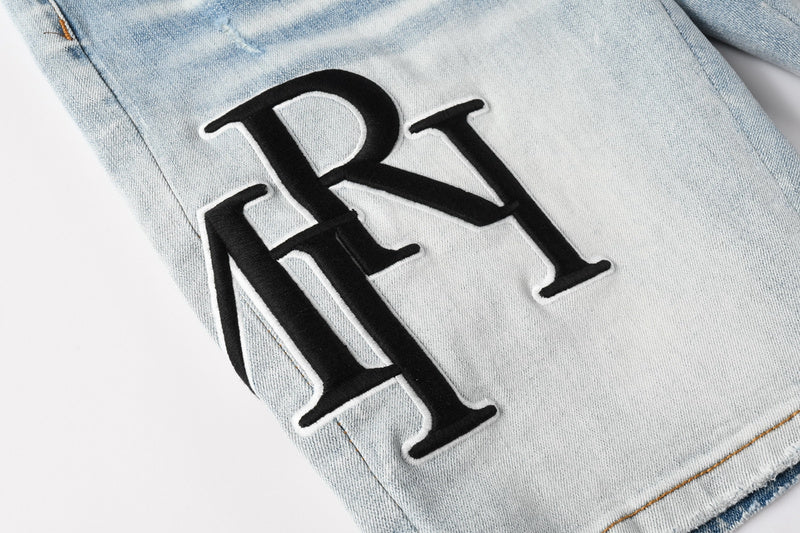 Amiri Fashion Denim Shorts #6009