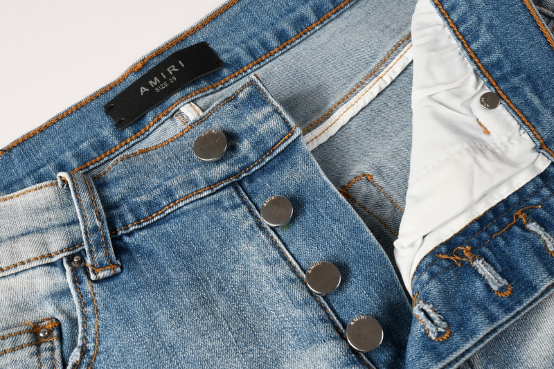 Amiri Fashion Denim Shorts #6009
