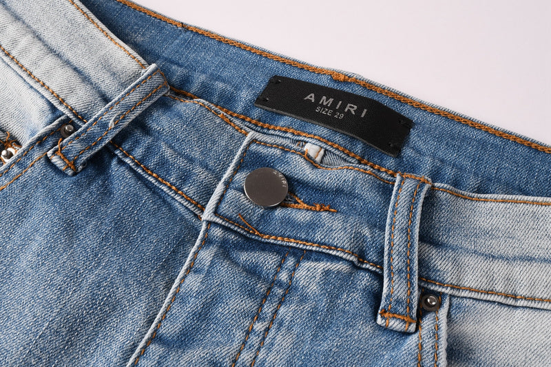 Amiri Fashion Denim Shorts #6009