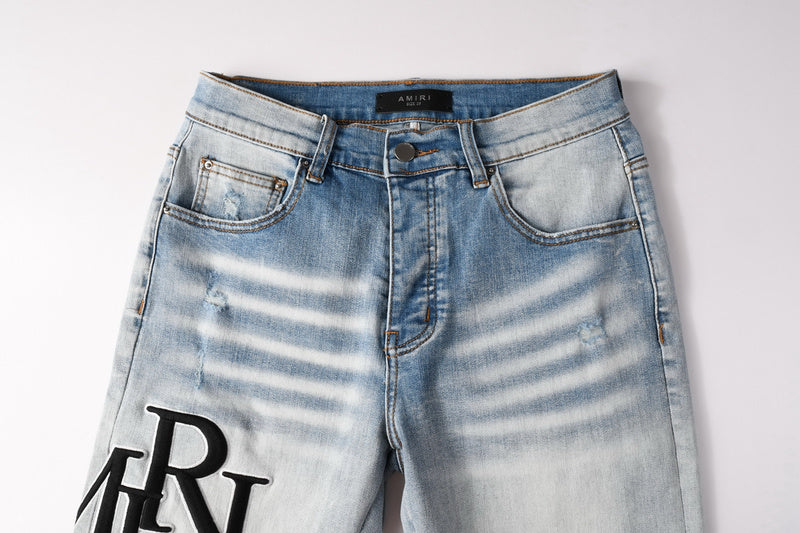 Amiri Fashion Denim Shorts #6009