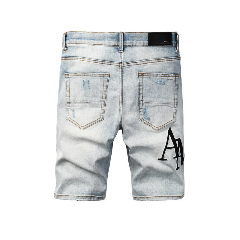 Amiri Fashion Denim Shorts #6009