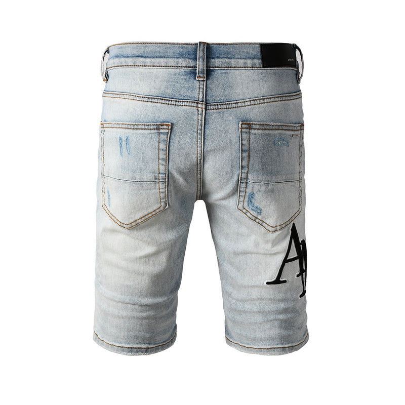 Amiri Fashion Denim Shorts #6009
