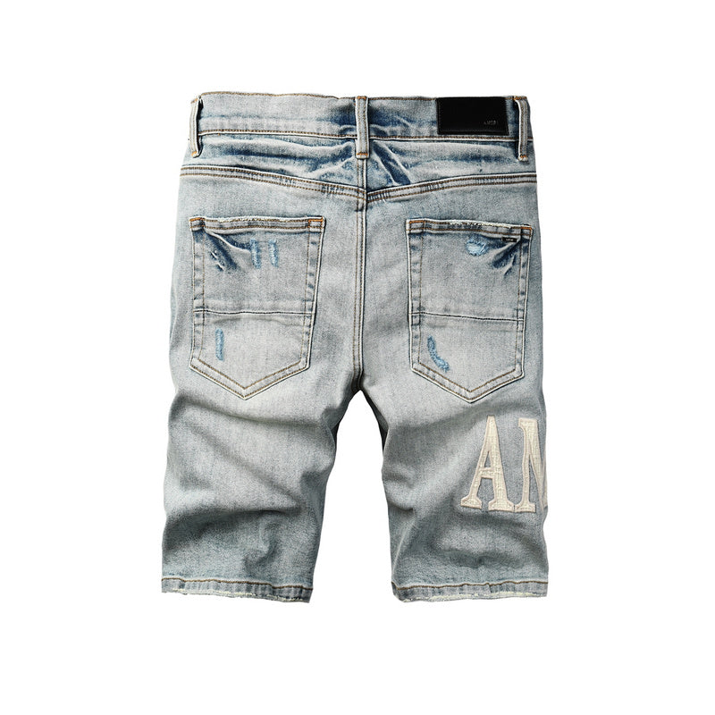 Amiri Fashion Denim Shorts #6010