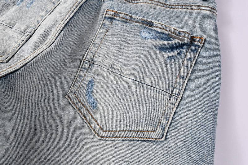 Amiri Fashion Denim Shorts #6010