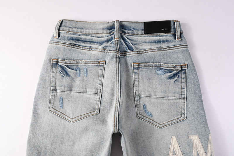 Amiri Fashion Denim Shorts #6010