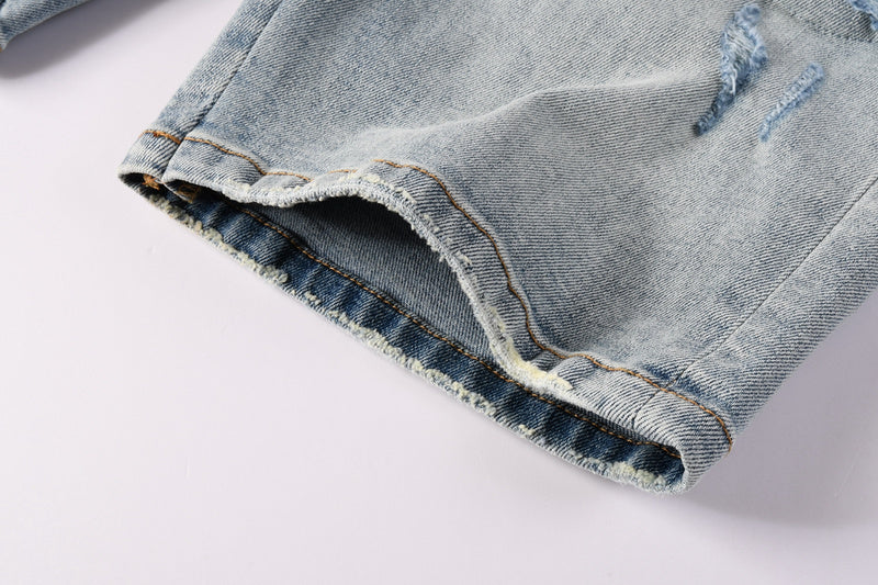 Amiri Fashion Denim Shorts #6010