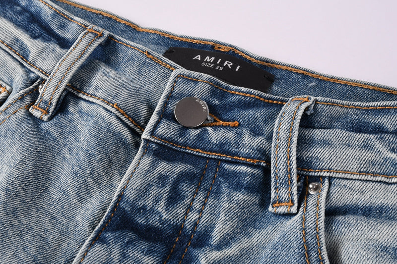 Amiri Fashion Denim Shorts #6010