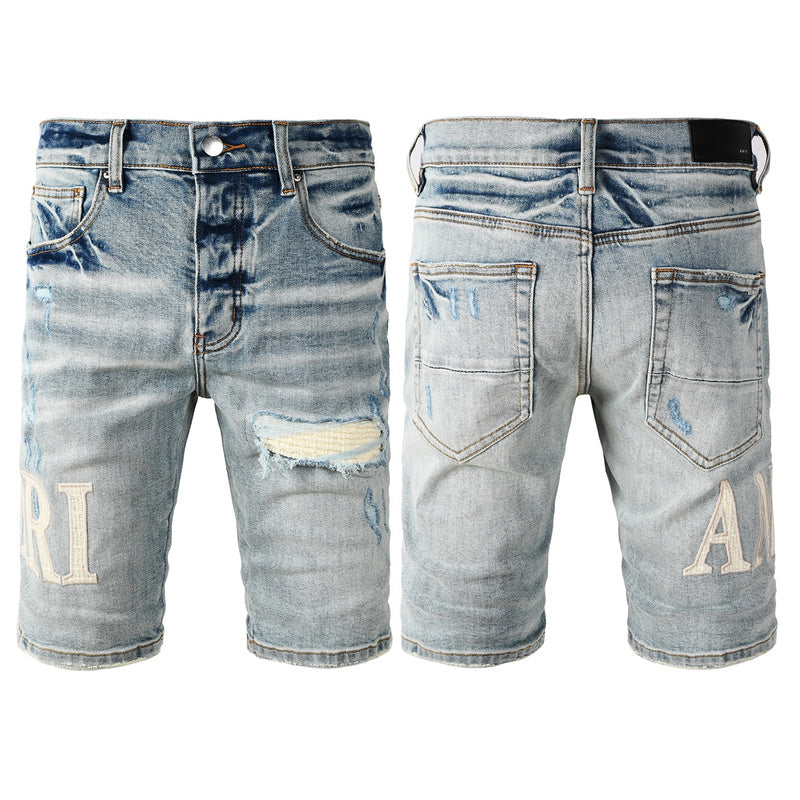 Amiri Fashion Denim Shorts #6010