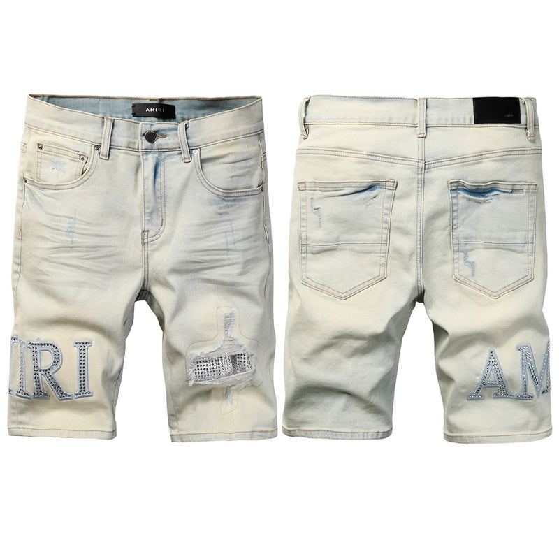 Amiri Fashion Denim Shorts #6002