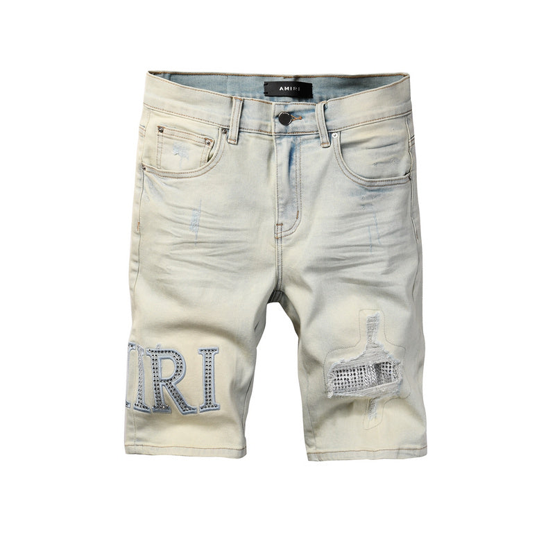 Amiri Fashion Denim Shorts #6002