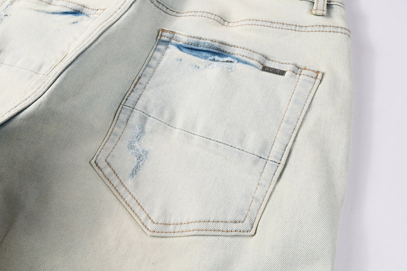 Amiri Fashion Denim Shorts #6002