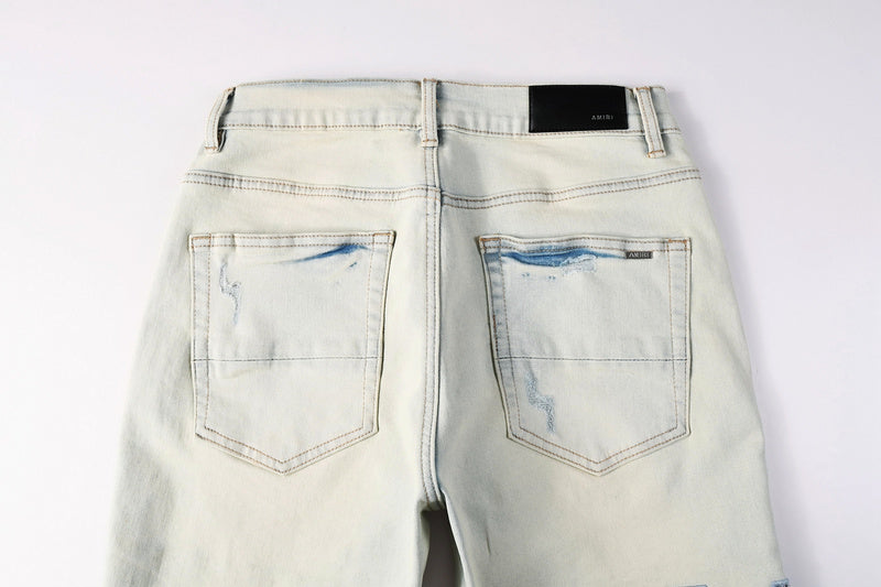 Amiri Fashion Denim Shorts #6002